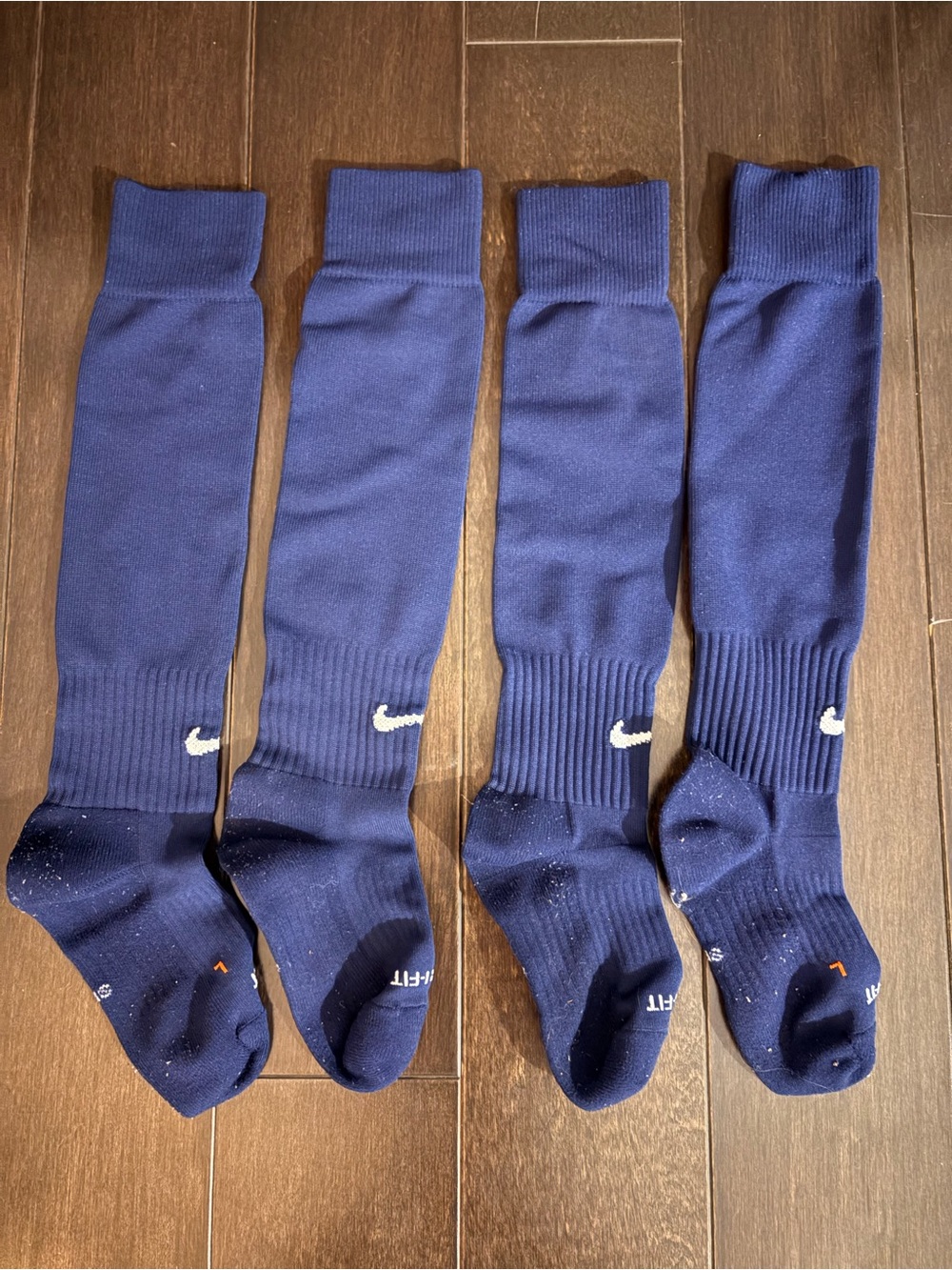 Navy Nike M Knee High Baseball Socks